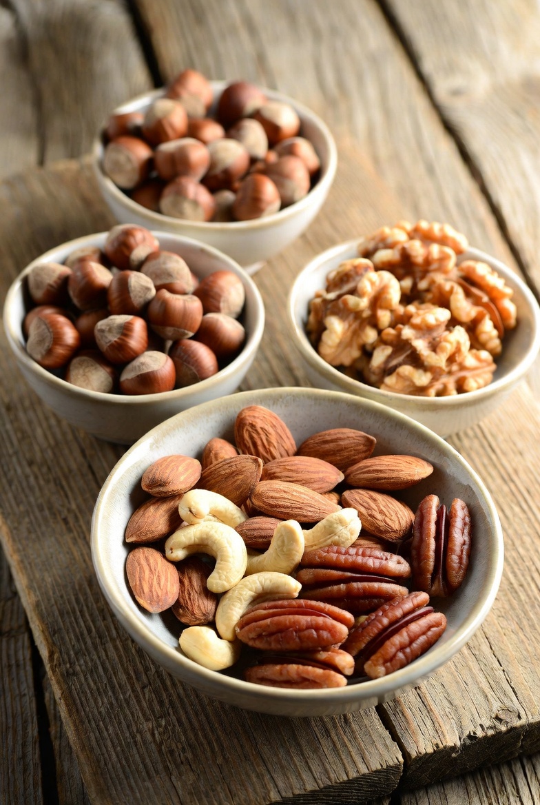 Крупы и орехи низкий ГИ